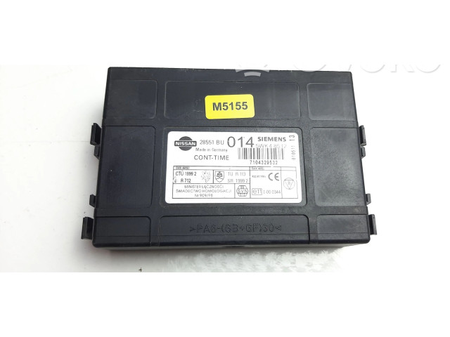 Блок комфорта 28551BU014, M5155 Nissan Almera Tino