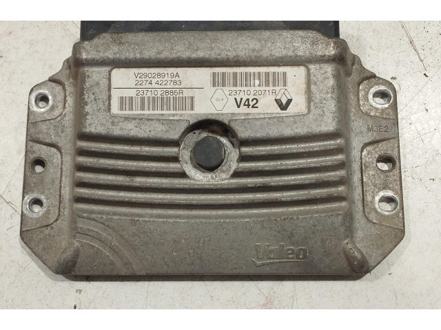 Комплект блоков управления 237102071R, 237102071R   Renault Clio III
