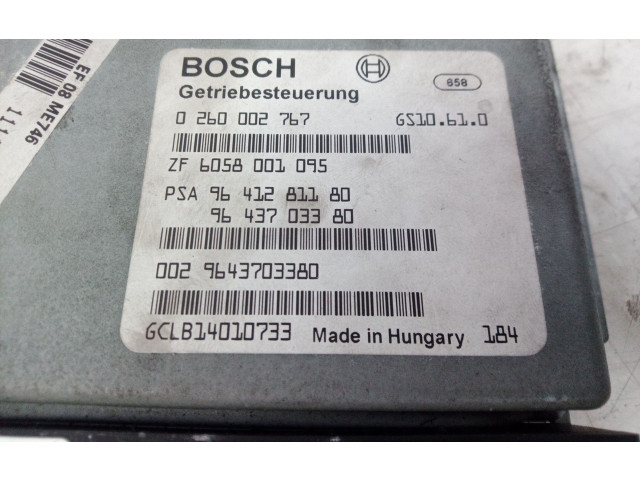 Блок управления коробкой передач 0260002767, 0260002767 Citroen C5