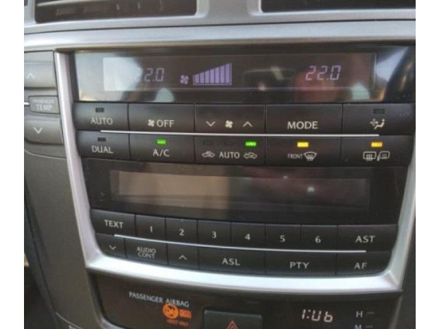 Блок управления климат-контролем Lexus IS 220D-250-350
