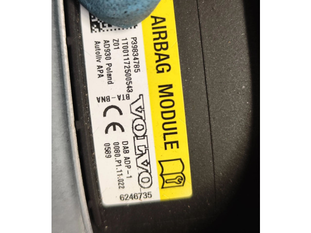 Подушка безопасности водителя P39834785, 0080P111022   Volvo XC90