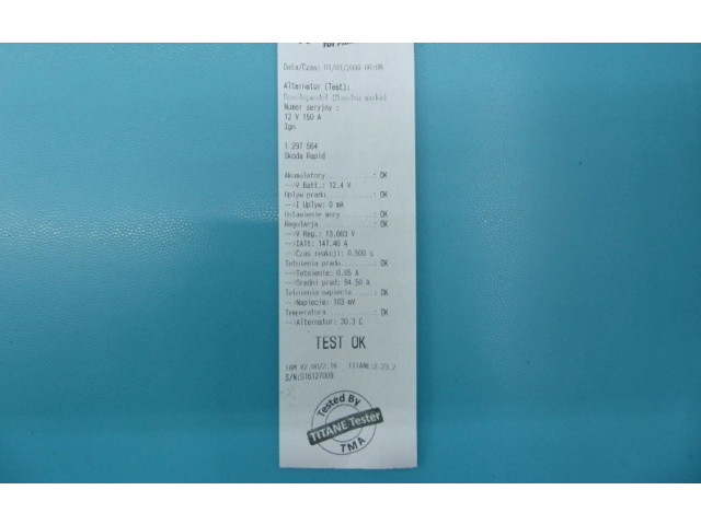 Генератор IMPRK1297564 Skoda Rapid (NH)