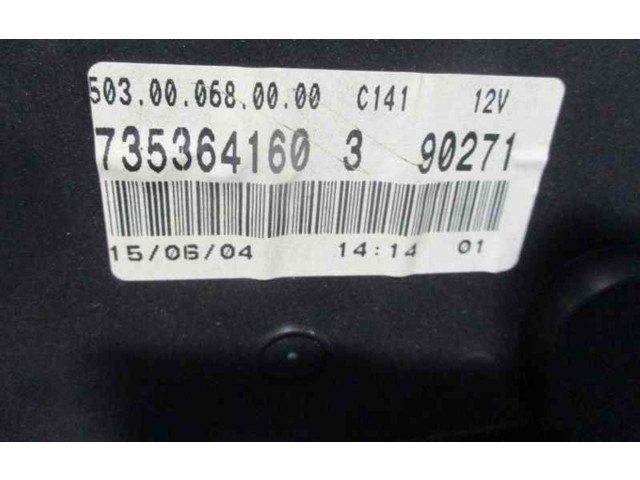 Спидометр (приборный щиток) 735364160, 503000680000 Fiat Idea