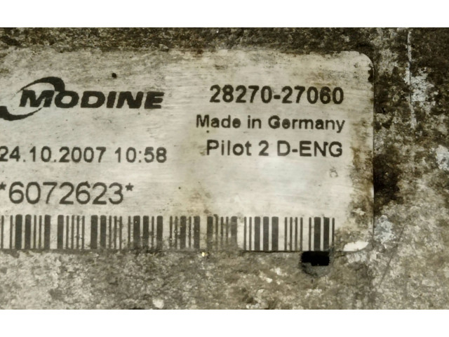 Интеркулер 2827027060, 6072623 KIA Ceed