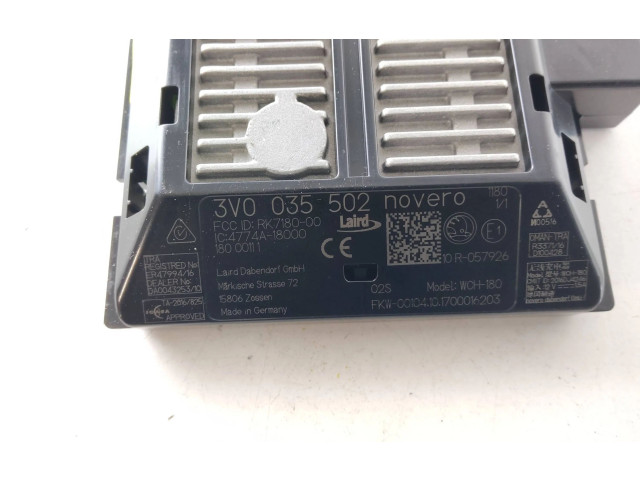 Модуль беспроводной зарядки 3V0035502   Skoda Octavia Mk3 (5E)