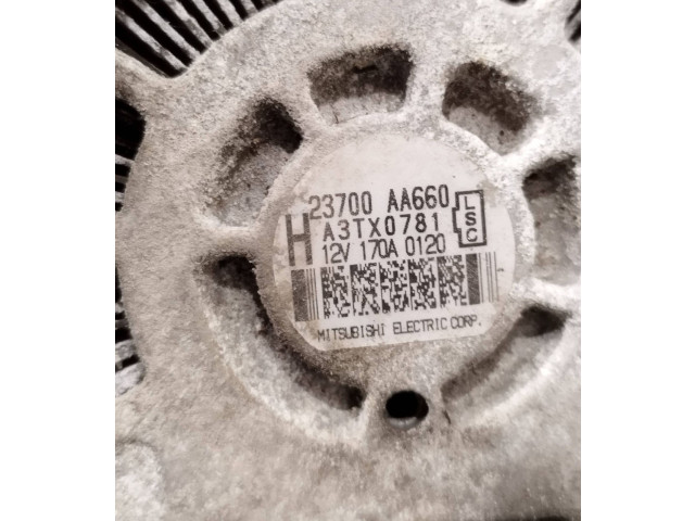 Генератор A3TX0781, 23700AA660 Subaru Outback