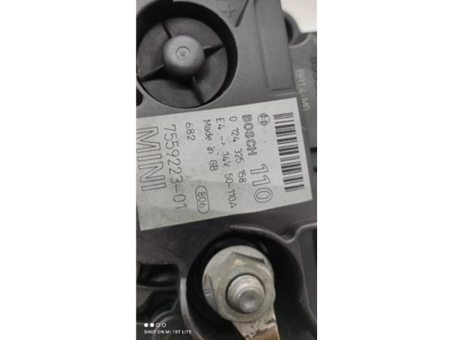 Генератор 7559223-01, 0125325158   Mini One - Cooper R50 - 53      