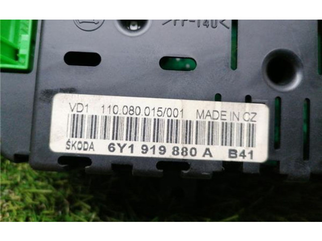 Панель приборов 6Y1919880A, 6Y1919880A Skoda Fabia Mk1 (6Y)
