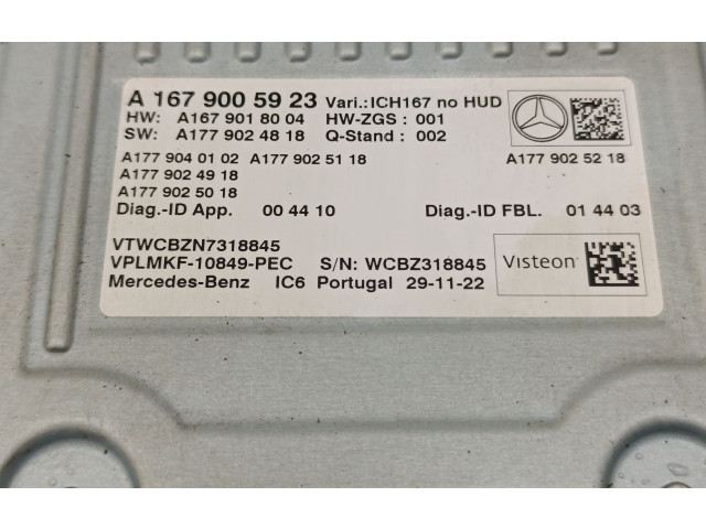 Блок управления спидометра A1679005923   Mercedes-Benz GLE W167