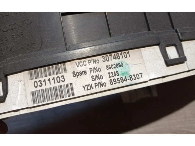 Панель приборов 8602890, 30746101   Volvo XC90       