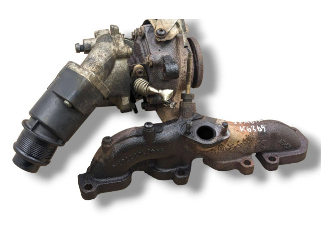 Турбина Skoda Fabia Mk2 (5J) 03L253016H для двигателя CAYA