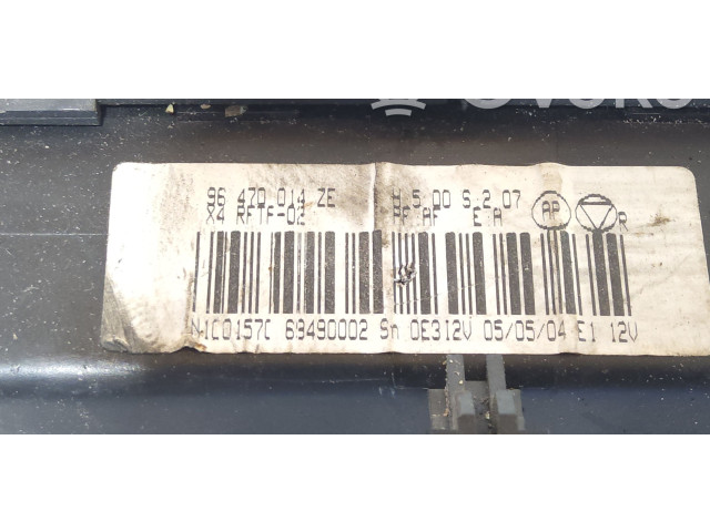 Блок управления климат-контролем 96470014ZE, 69490002   Citroen C5