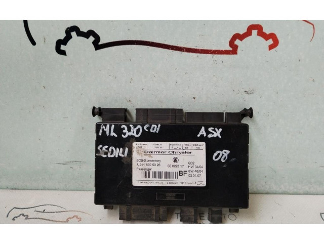 Модуль управления сидением A2118705026, 642940 Mercedes-Benz ML W164