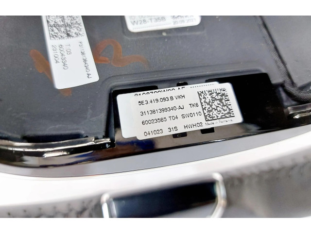 Руль Skoda Octavia Mk4 2019 - года 5E3419093B