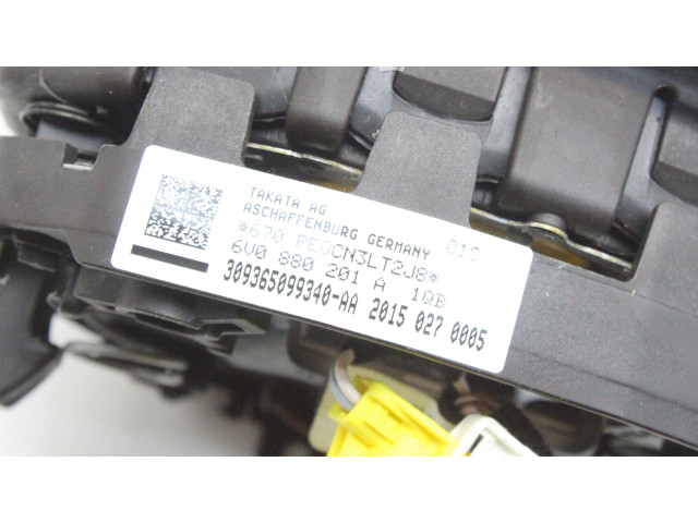 Подушка безопасности водителя 6V0880201A Skoda Fabia Mk3 (NJ)