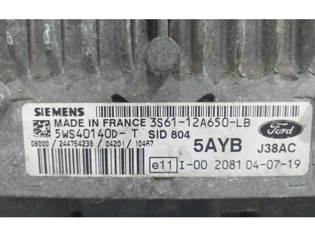 Блок управления двигателя 5WS4014D   Ford Fusion
