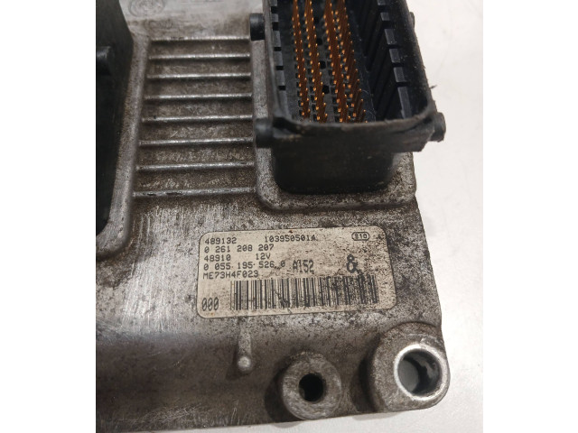 Блок управления двигателя 0261208207, 489132   Fiat Idea