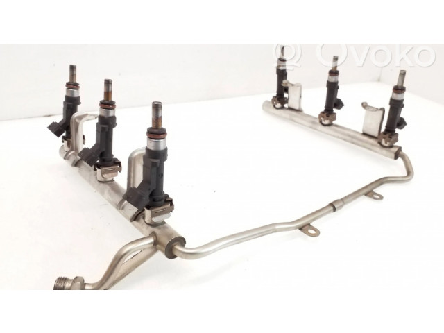 Комплект форсунок 06E133551, 06E133681F    Audi A6 S6 C6 4F для бензинового / Газ двигателя  2.4