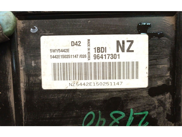 Блок управления двигателя 96417301, 5WY5442E   Chevrolet Matiz