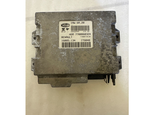 Блок управления двигателя 7700860324, 16085134 Renault Twingo I