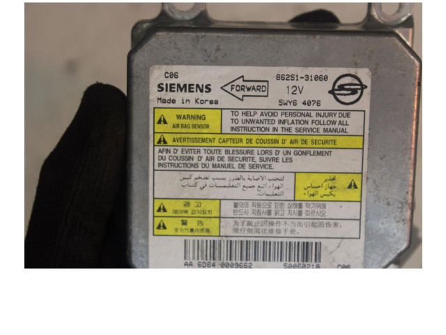 Блок подушек безопасности 5WY64076 SsangYong Actyon