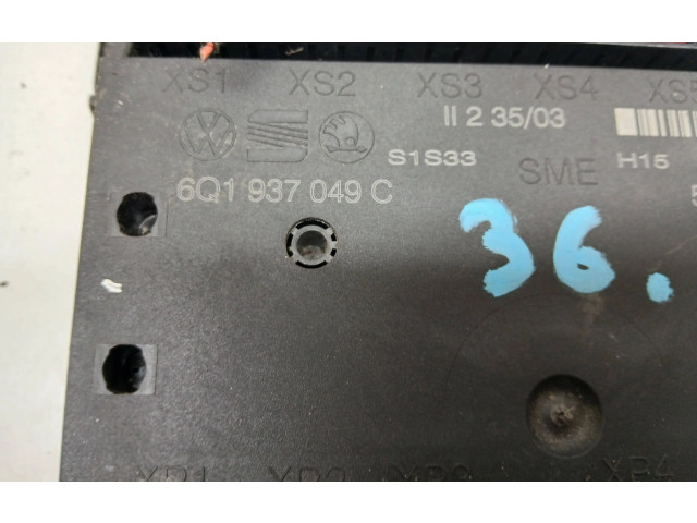 Блок комфорта 6Q1937049C Skoda Fabia Mk1 (6Y)