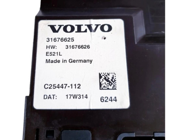 Блок управления двигателя     31676626    Volvo XC90 