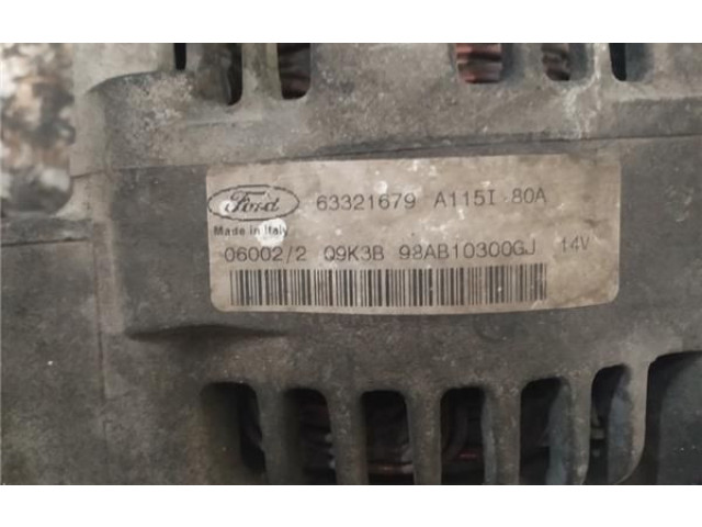 Генератор 98AB10300GJ, 98AB10300GJ Ford C-MAX I