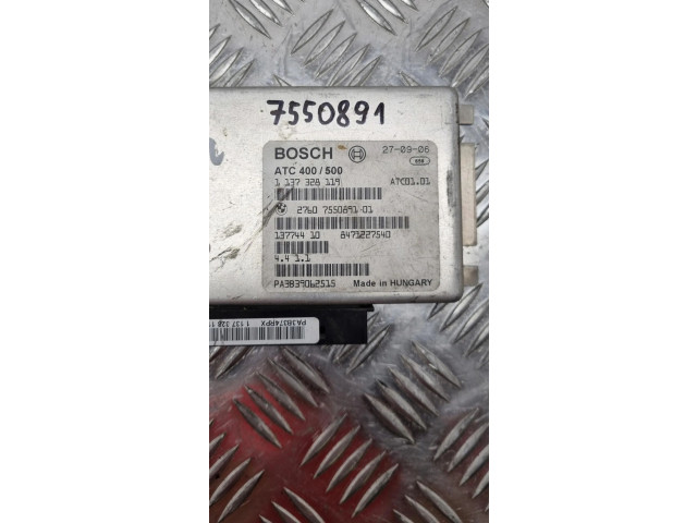 Блок управления 7550891   BMW X3 E83