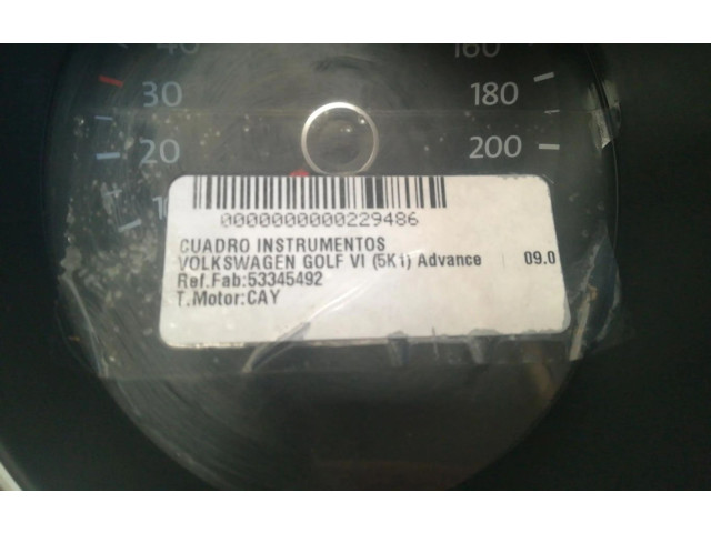 Панель приборов 5K0920860G Volkswagen Golf VI