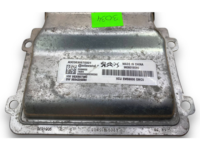 Блок комфорта A3034, 9839318080 Citroen C4 II Picasso