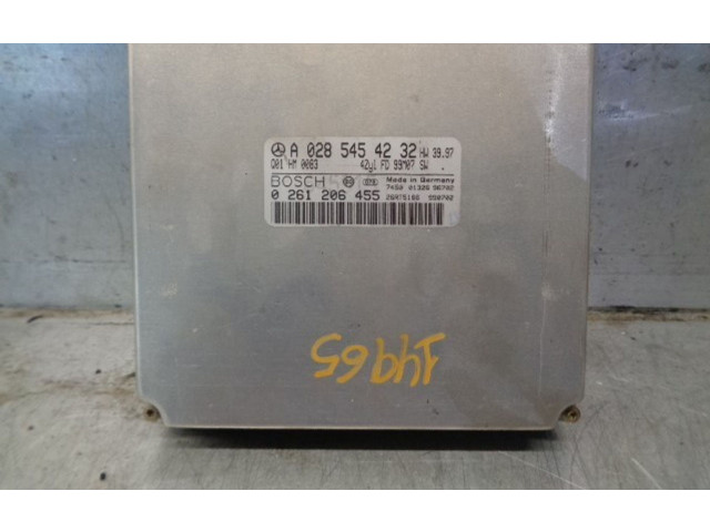 Řídící jednotka A0285454232, 0261206455 Mercedes-Benz CLK A208 C208 1999