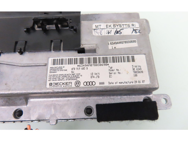 Дисплей    4E0035729, 4F0919603B   Audi A6 S6 C6 4F