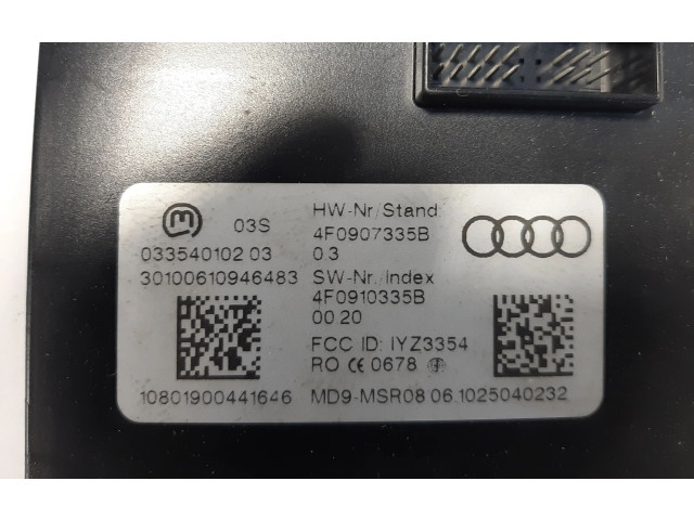 Блок управления 4F0907335B Audi A6 S6 C6 4F