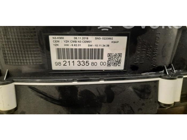 Панель приборов 9830950080   Peugeot Partner III       