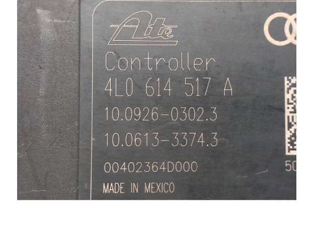 Jednotka ABS 4L0614517A, 10061333743 Audi Q7 4L 2010