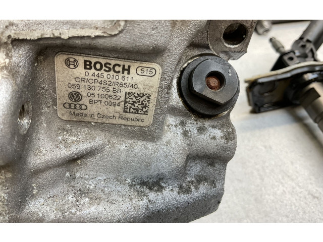 Комплект системы впрыска топлива 059130277BE, 0445116023    Audi A6 S6 C6 4F   