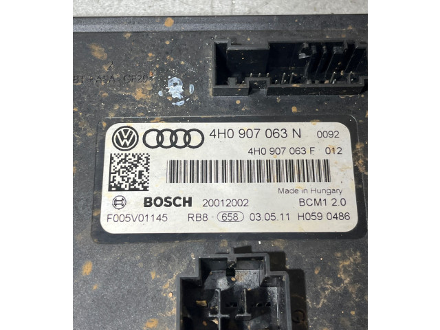 Блок комфорта 4H0907063F, 20012002 Audi A7 S7 4G