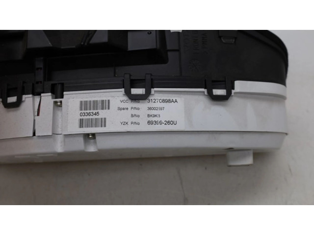 Панель приборов 31270898, 31270898   Volvo V70       