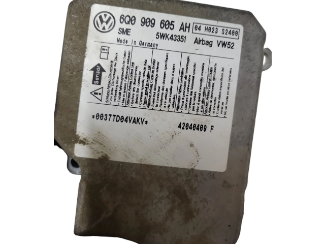 Блок подушек безопасности 6Q0909605AH, 5WK43351 Volkswagen Caddy