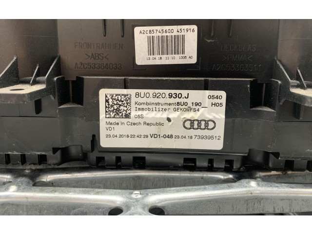Панель приборов A2C53219792, A2C53219792 Audi Q3 8U