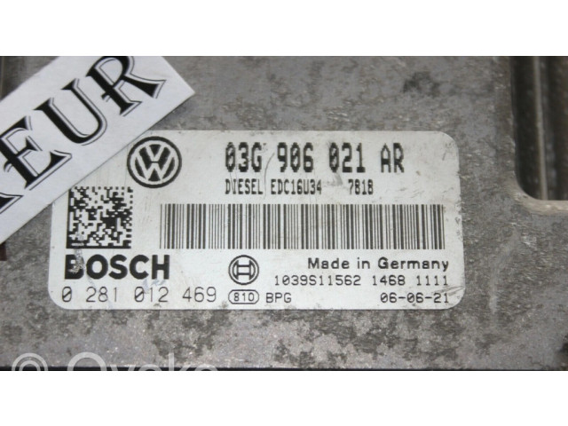 Řídící jednotka 03G906021AR, 0281012469 Volkswagen Caddy 2004
