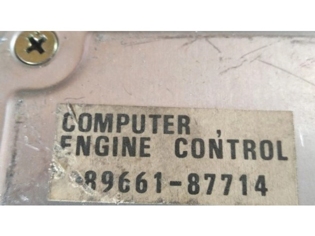 Блок управления двигателя 8966187714 Daihatsu Charade