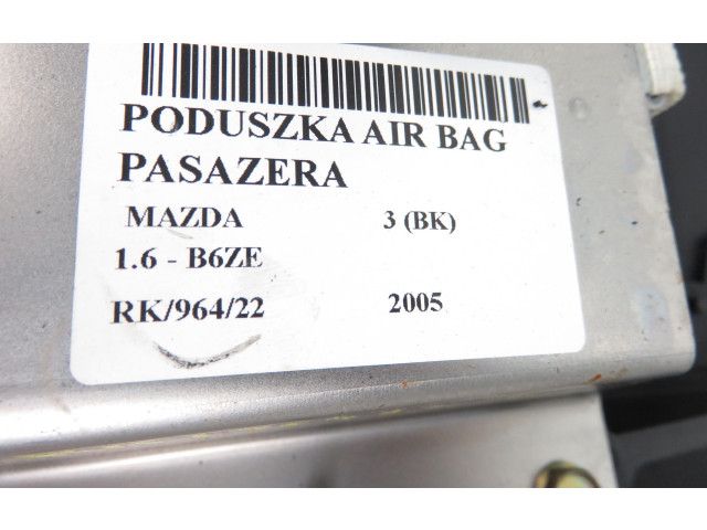 Подушка безопасности пассажира BP4K60350 Mazda 3 I