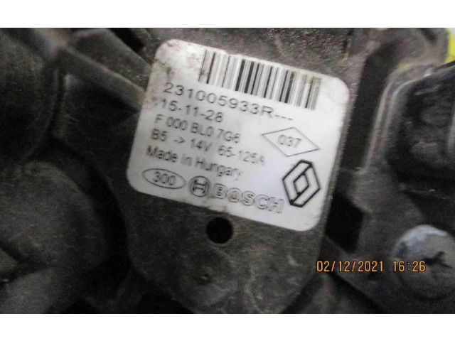 Генератор 231005933R, 231005933R Dacia Lodgy