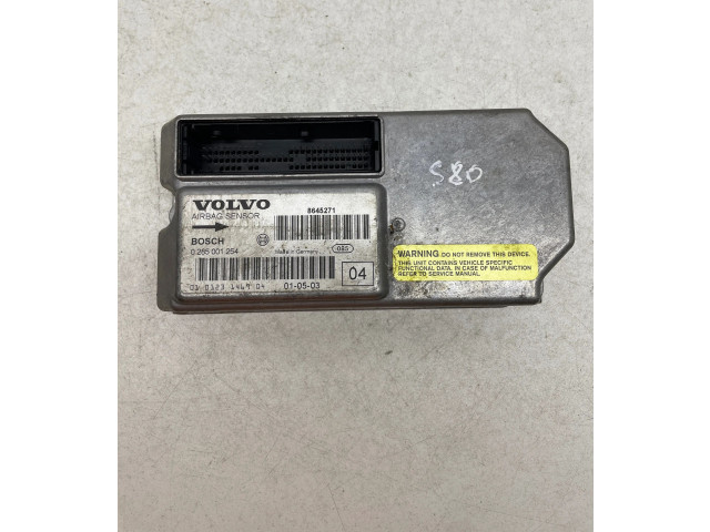 Блок подушек безопасности 0285001254, 8645271 Volvo S80