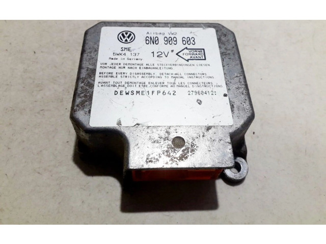 Блок подушек безопасности 6n0909603, 6n0909603 Volkswagen Golf III