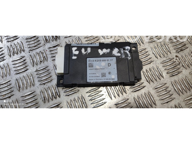 Комплект зажигания A2139003117   Mercedes-Benz E W213