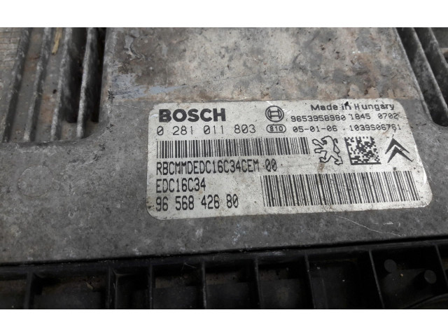 Řídící jednotka 0281011803   Peugeot 307 2008