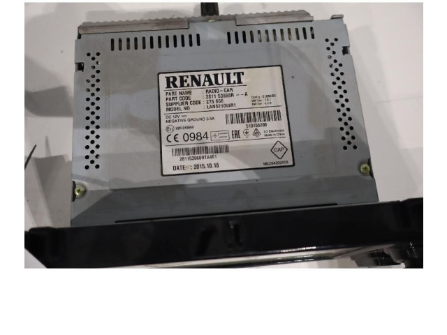 Радио/ проигрыватель CD/DVD / навигация 28113868R Renault Clio IV D4F P7